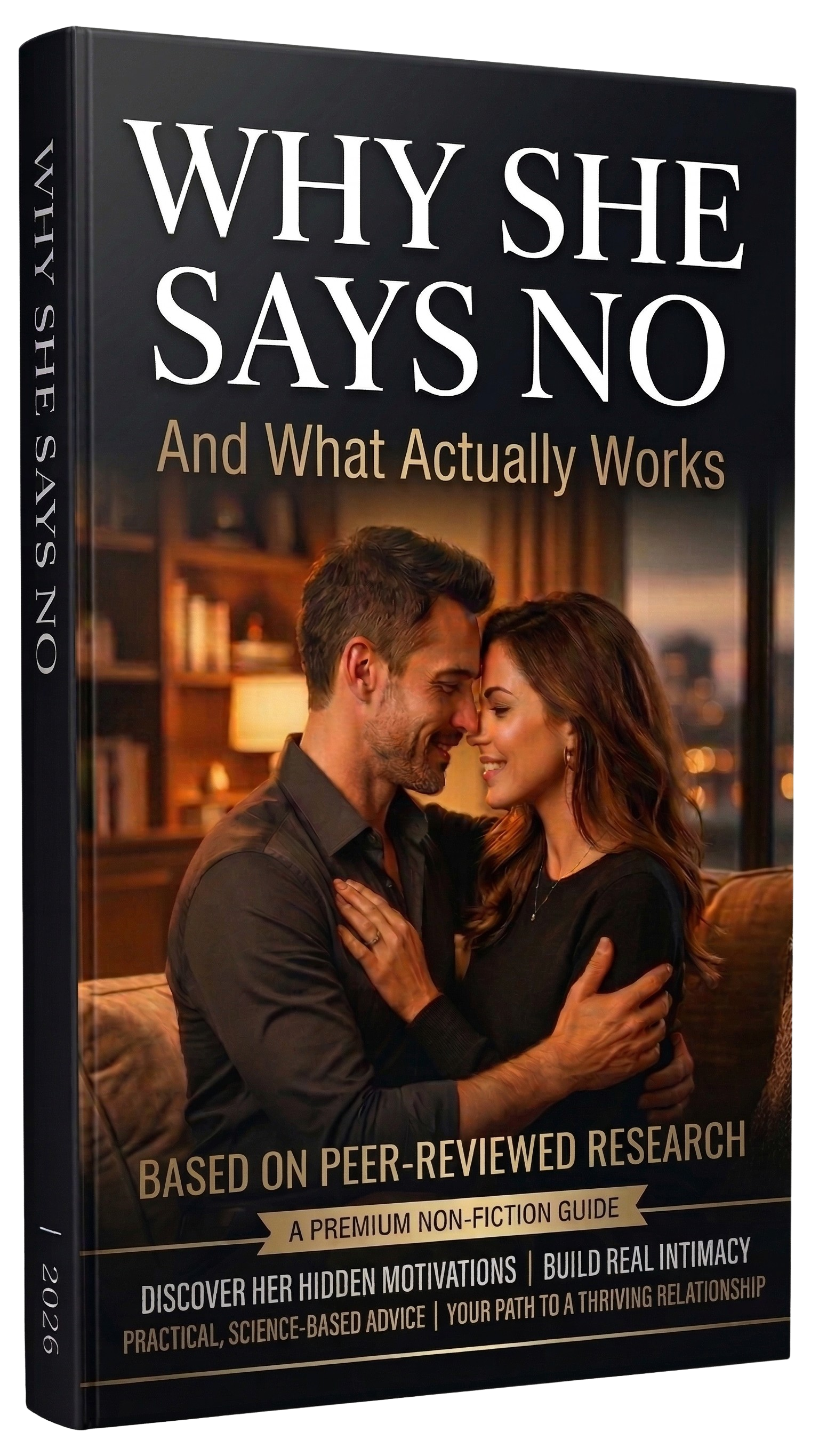 Why She Says No Book Cover